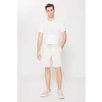 ALTINYILDIZ CLASSICS Erkek Bej Slim Fit Dar Kesim Pamuklu Yan Cepli Örme Şort, Bej, S