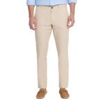 ALTINYILDIZ CLASSICS Erkek Bej Slim Fit Dar Kesim%100 Pamuk Yan Cep Pantolon, Bej, 56