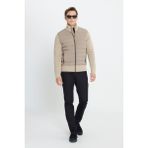Altınyıldız Classics Erkek Bej Standart Fit Normal Kesim Dik Yaka Mont - 2XL