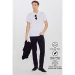 ALTINYILDIZ CLASSICS Erkek Beyaz Slim Fit Dar Kesim Polo Yaka Pamuklu Tişört - XL