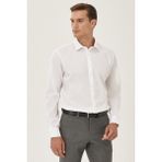 ALTINYILDIZ CLASSICS Erkek Beyaz Ütü Gerektirmeyen Non-Iron Comfort Fit Rahat Kesim %100 Pamuk Klasik Yaka Gömlek - 2XL