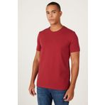 ALTINYILDIZ CLASSICS Erkek Bordo 360 Derece Her Yöne Esneyen Slim Fit Bisiklet Yaka Tişört