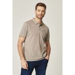 Altınyıldız Classics Erkek Çekmeyen Pamuklu Kumaş Comfort Fit Rahat Kesim Nefti-beyaz Kıvrılmaz Polo Yaka Cepli Tişört - 5XL - Nefti - Beyaz