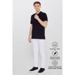 Altınyıldız Classics Erkek Çekmeyen Pamuklu Kumaş Regular Fit Rahat Kesim Koyu Siyah Kıvrılmaz Polo Yaka Cepli Tişört - XL