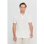 ALTINYILDIZ CLASSICS Erkek Ekru Pamuklu Slim Fit Dar Kesim Polo Yaka Tişört