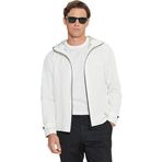 ALTINYILDIZ CLASSICS Erkek Ekru Softshell Rüzgar Geçirmez Standart Fit Normal Kesim Kapüşonlu Cepli Mont, Ekru, L