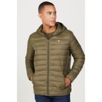 Altınyıldız Classics Erkek Haki Standart Fit Normal Kesim Kapüşonlu Mont - XL
