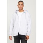 Altınyıldız Classics Erkek Kar Melanj Standart Fit Normal Kesim Kapüşonlu Fermuarlı Sweatshirt Ceket