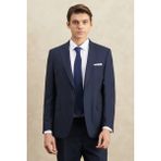 ALTINYILDIZ CLASSICS Erkek Lacivert Regular Fit Normal Kesim Mono Yaka Yünlü Su ve Leke Tutmayan Nano Takım Elbise - 60 - 4 Drop