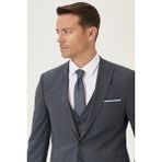 ALTINYILDIZ CLASSICS Erkek Lacivert-siyah Slim Fit Dar Kesim Su Geçirmez Yelekli Nano Takım Elbise - 46 - 6 Drop