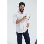 Altınyıldız Classics Erkek Lacivert Slim Fit Dar Kesim Beli Bağlamalı Yan Cep Gofre Desenli Pantolon - 46