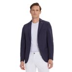 ALTINYILDIZ CLASSICS Erkek Lacivert Slim Fit Dar Kesim Mono Yaka Casual Blazer Ceket, Lacivert, 54-6 Drop