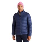ALTINYILDIZ CLASSICS-Erkek Lacivert Standart Fit Normal Kesim Dik Yaka Desenli Mont (Lacivert/S)