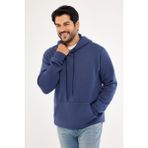 Altınyıldız Classics Erkek Lacivert Standart Fit Normal Kesim Içi Polarlı 3 Iplik Kapüşonlu Pamuklu Sweatshirt