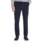ALTINYILDIZ CLASSICS Erkek Lacivert Yumuşak Dokulu Slim Fit Beli Bağlamalı Yan Cepli Gofre Desenli Pantolon