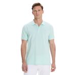 ALTINYILDIZ CLASSICS Erkek Mint Slim Fit Dar Kesim Polo Yaka%100 Pamuk Kısa Kollu Tişört