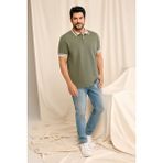 Altınyıldız Classics Erkek Petrol Mavisi Ekstra Slim Fit Dar Kesim Pamuklu Esnek Rıss Jean Kot Denim Pantolon - 34