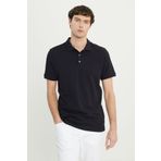 Altınyıldız Classics Erkek Polo Yaka T-shirt ACE091252298, Siyah, S