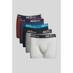Altınyıldız Classics Erkek Premium Pamuklu Çok Renkli 5'li Esnek Boxer Paketi (Damat Bohçası) Çeyiz Seti - XL