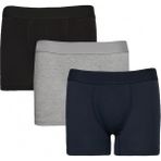 Altınyıldız Classics Erkek Premium Pamuklu Gri-lacivert 3lü Esnek Boxer Paketi (Damat Bohçası) Çeyiz Seti - Gri - Lacivert