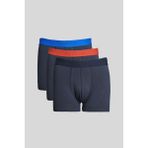 Altınyıldız Classics Erkek Premium Pamuklu Lacivert 3'lü Esnek Boxer Paketi (Damat Bohçası) Çeyiz Seti