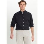 Altınyıldız Classics Erkek Siyah Comfort Fit Rahat Kesim Hakim Yaka Gömlek - 2XL