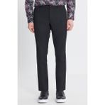 Altınyıldız Classics Erkek Siyah Slim Fit Dar Kesim Yünlü Yan Cepli Takım Elbise Pantolonu - 48