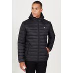 Altınyıldız Classics Erkek Siyah Standart Fit Normal Kesim Kapüşonlu Mont - 2XL