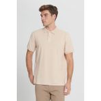 Altınyıldız Classics Erkek Sütlü Kahve-Ekru Slim Fit Dar Kesim %100 Pamuk Polo Yaka Tişört - Sütlü Kahve - Ekru