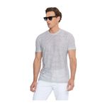 Altınyıldız Classics Erkek T-Shirt 5003252041, Beyaz-Lacivert, S