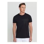 Altınyıldız Classics Erkek T-Shirt TYC690RHON174282111265198, Siyah, S