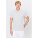ALTINYILDIZ CLASSICS Erkek Taş Standart Fit Normal Kesim Polo Yaka Tişört