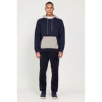ALTINYILDIZ CLASSICS Lacivert Standart Fit Normal Kesim Kapüşonlu Cepli Sweatshirt