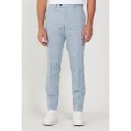 ALTINYILDIZ CLASSICS Normal Bel Slim Fit Dar Kesim Mavi Erkek Takım Elbise - 6 Drop - 46