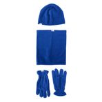 ALTINYILDIZ CLASSICS Polar Bere Boyunluk Eldiven Set, Renk Saks Mavi, Beden STN