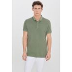 Altınyıldız Classics Polo Yaka Düz Haki Erkek T-Shirt ACE091252409_HAK - M