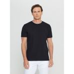 Altınyıldız Classics Polo Yaka Jakarlı Siyah Erkek T-Shirt ACE091252104_SYH