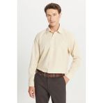 Altınyıldız Classics Regular Fit Klasik Yaka Bej Erkek Gömlek ACE020261598_BEJ - XL