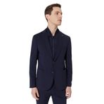 ALTINYILDIZ CLASSICS Slim Fit Dar Kesim Mono Yaka Takım Elbise, Renk Lacivert, Beden 50-6 Drop