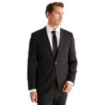ALTINYILDIZ CLASSICS Slim Fit Dar Kesim Mono Yaka Takım Elbise, Renk Siyah, Beden 48-6 Drop
