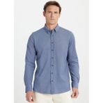 Altınyıldız Classics Slim Fit Düğmeli Yaka Lacivert Erkek Gömlek ACE202510304_GÖMLEK PAR DY