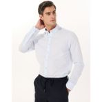 Altınyıldız Classics Slim Fit Düğmeli Yaka Mavi Erkek Gömlek ACE020252040_MAV - XL