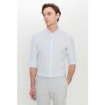 Altınyıldız Classics Slim Fit Düğmeli Yaka Mavi Erkek Gömlek ACE020252168_MAV - XL