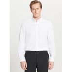 ALTINYILDIZ CLASSICS Tailored Fit Düğmeli Yaka Gömlek, L, 5003300862, Beyaz, Erkek