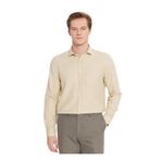 ALTINYILDIZ CLASSICS Tailored Fit İtalyan Yaka Gömlek, L, 5003307073, Bej, Erkek