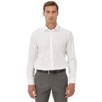 ALTINYILDIZ CLASSICS Ütü Gerektirmeyen Non-iron Slim Fit Dar Kesim Pamuk Armürlü Gömlek, 2XL, 4A2000000011, Beyaz, Erkek