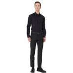 ALTINYILDIZ CLASSICS Ütü Gerektirmeyen Non-Iron Taılored Slim Fit Dar Kesim%100 Pamuk Gömlek, Renk Siyah, Beden XL