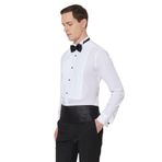 ALTINYILDIZ CLASSICS Ütü Gerektirmeyen Slim Fit Dar Kesim Ata Yaka %100 Pamuk Non-Iron Gömlek, Renk Beyaz, Beden M