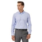 ALTINYILDIZ CLASSICS Ütü Gerektirmeyen Taılored Slim Fit Dar Kesim Düğmeli Yaka%100 Pamuk Gömlek, Renk Açık Mavi, Beden 2XL