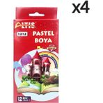 Altis Altıs 12 Renk Pastel Boya 1212 4 Adet